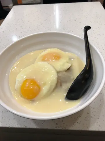 豬扒芝士蛋撈丁