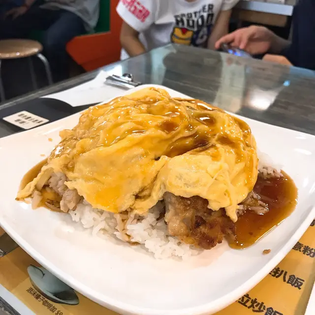 滑蛋照燒雞扒飯