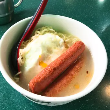肠仔鸡蛋汤公仔面