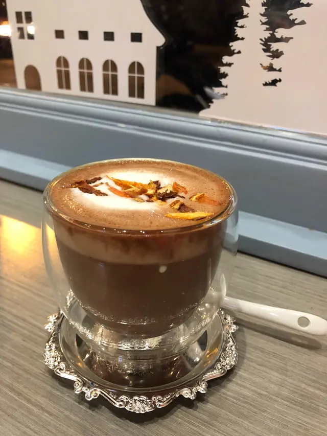 我最鍾意嘅血橙🍊🍫chocolate,  唔係成日有！