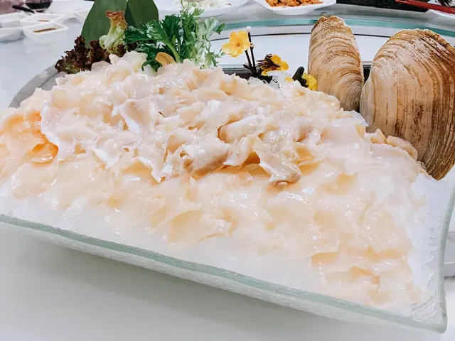 象拔蚌刺身