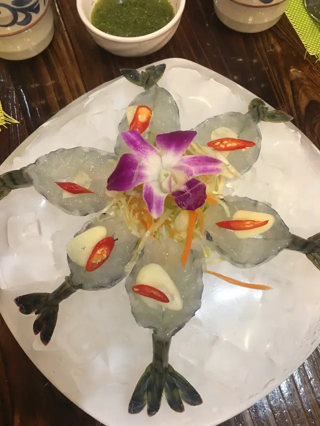 生蝦刺身