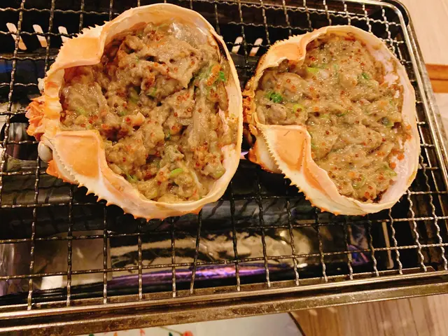蟹味噌甲羅燒