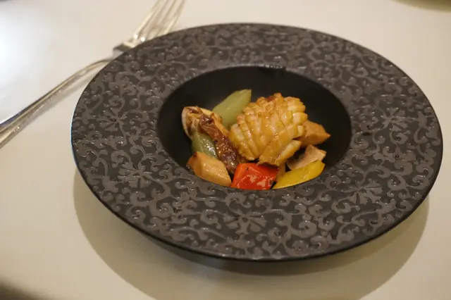 杏鮑醬香爆鮮鮑魚