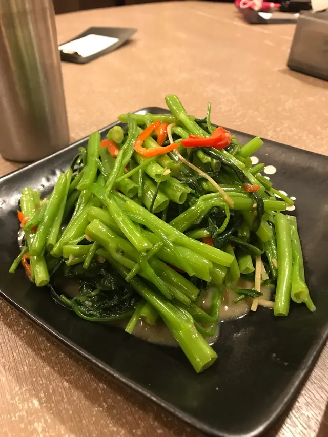 腐乳炒通菜