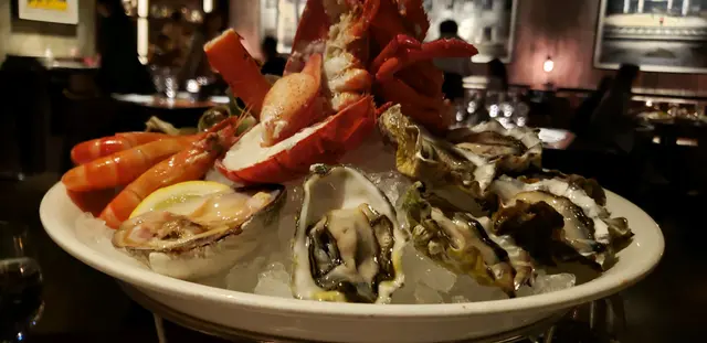 Seafood tower