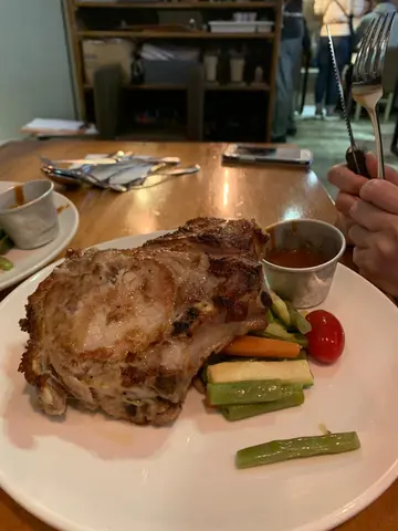 香煎厚猪扒