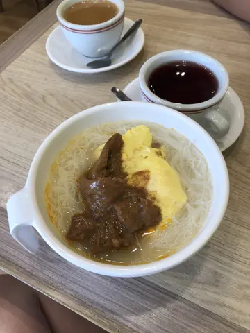 早餐-沙嗲牛炒蛋米