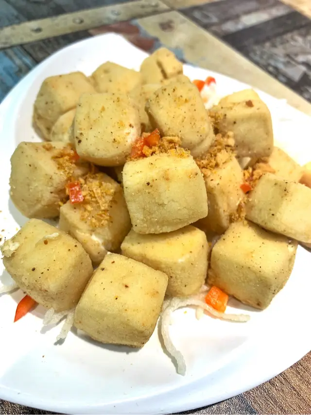 脆皮豆腐粒