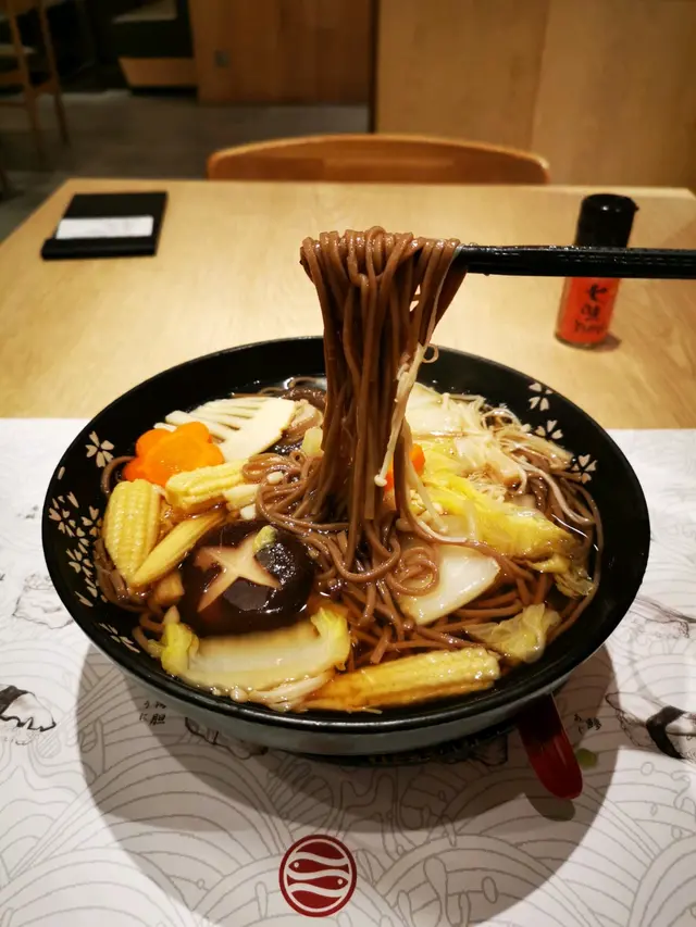 野菌雜菜湯蕎麥麵