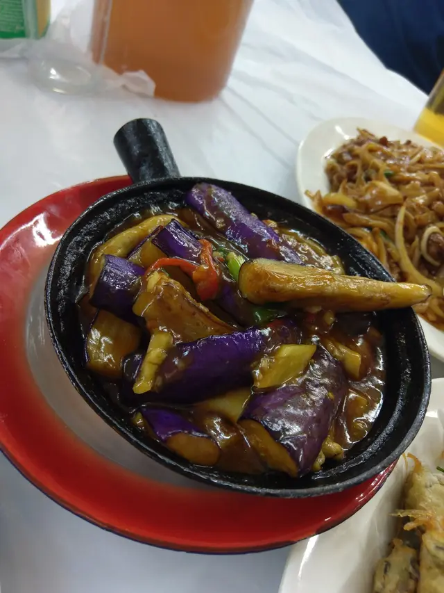 茄子鵝腸煲