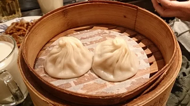 小籠包加豆漿