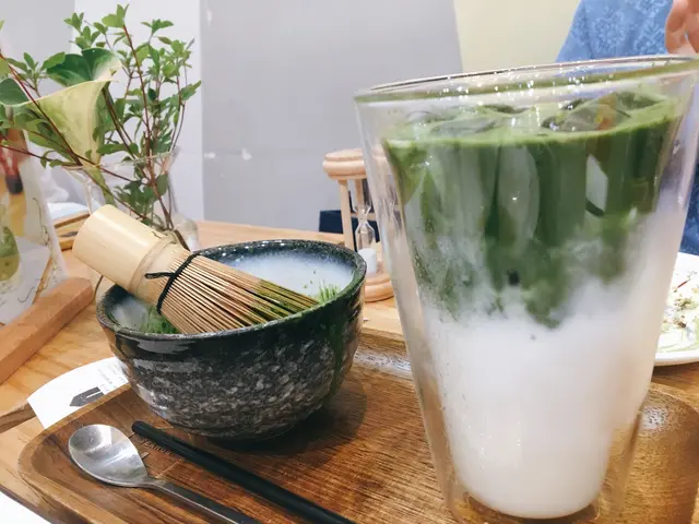 diy 抹茶牛奶