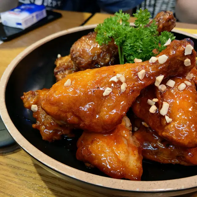 果汁&黑椒焗雞