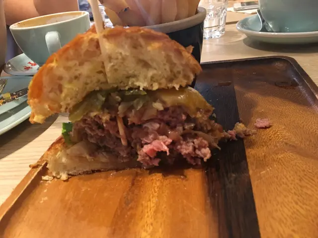 招牌大和堂牛肉漢堡