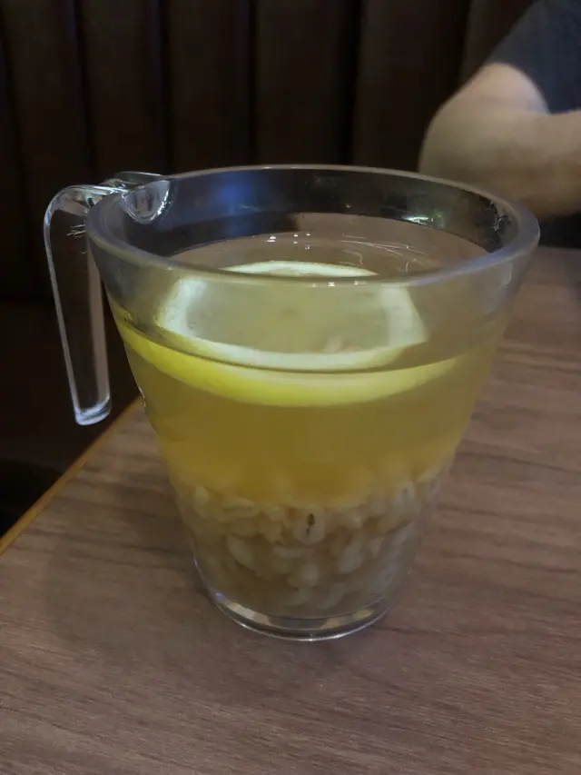 熱檸檬薏米水