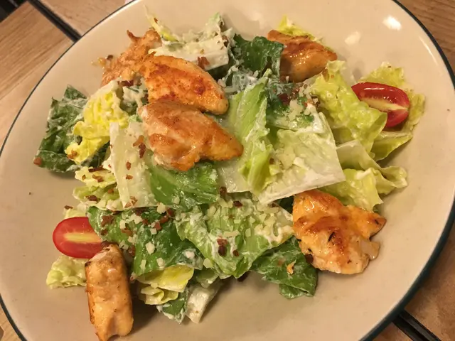 凱撒沙律配印第安式烤雞胸