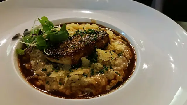 鵝肝法蔥意大利飯