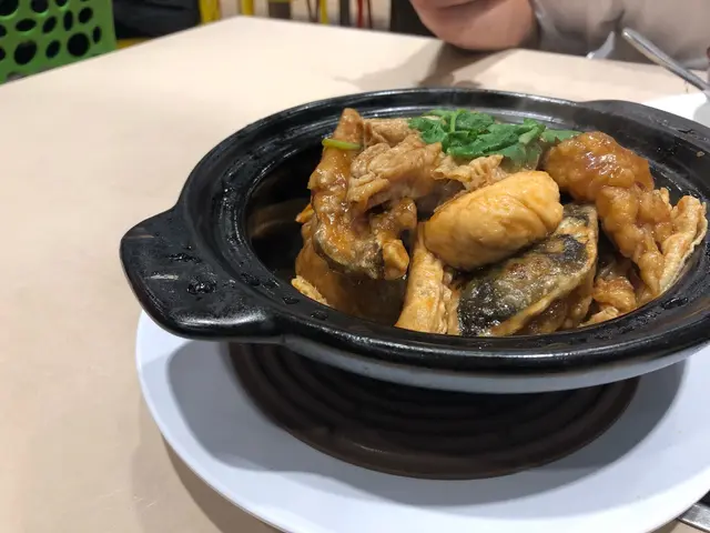 枝竹豆腐魚雲煲