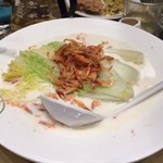櫻花蝦牛乳泡高山菜