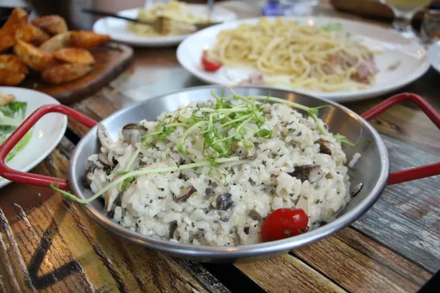 黑松露蘑菇意大利飯