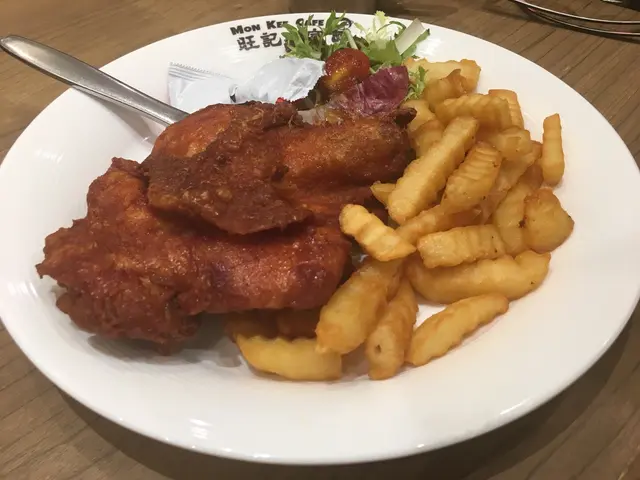 炸南乳雞髀餐