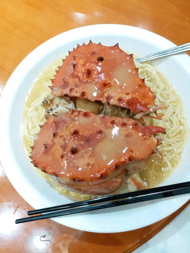 長腳蟹身上湯伊麵