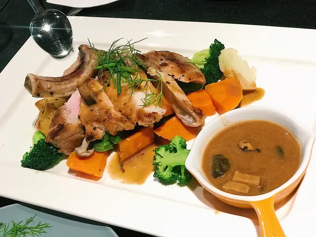 黑毛豬扒野菌汁