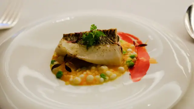 鮮 鹽燒真鯛 配小米蛋白珠