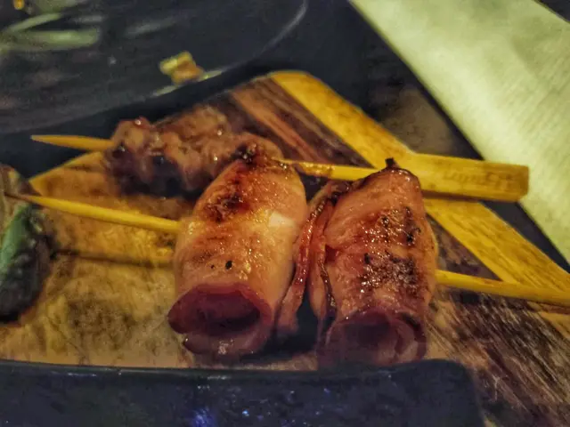 車厘茄煙肉,串燒雞腎