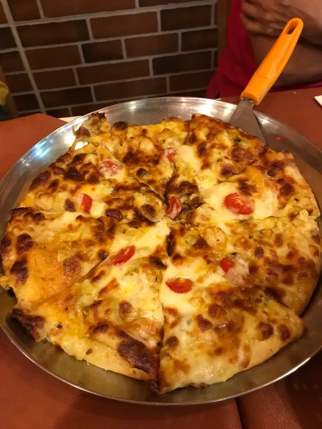 海鮮雜錦薄餅
