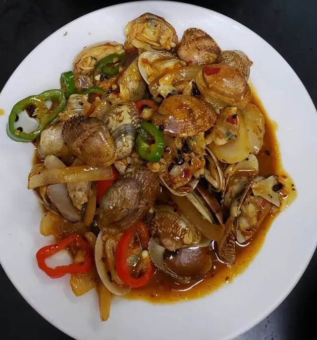 豉椒炒蜆