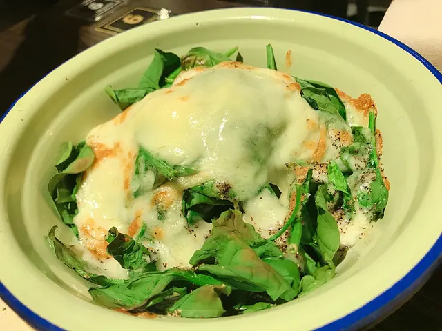 芝士忌廉波菜苗