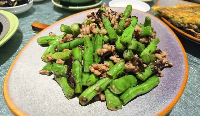 欖菜肉碎四季豆