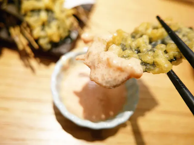 天婦羅紫菜伴明太沙律醬 