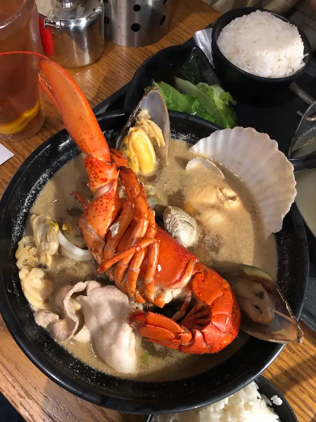 真盛村爺爺龍蝦湯泡飯