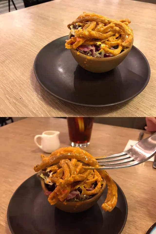 葡式香辣豬耳沙律