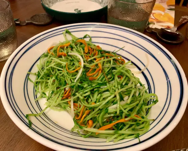 田園蟲草花炒翡翠苗