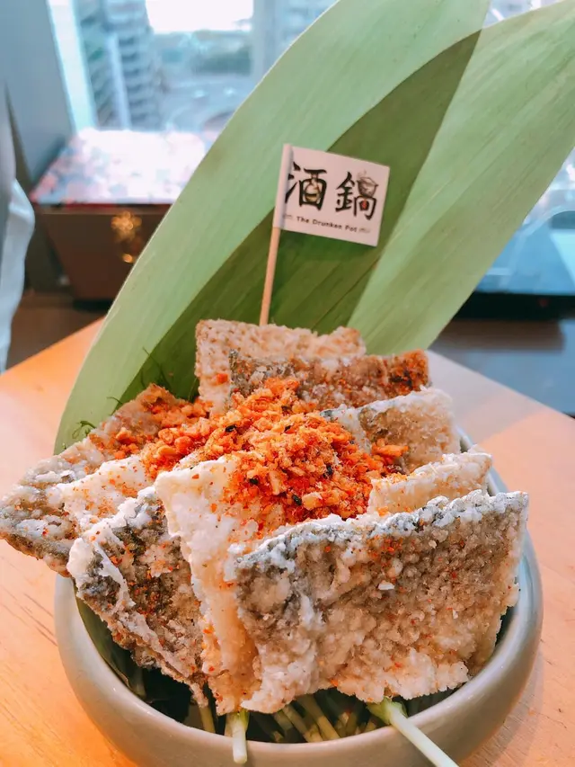 炸三文魚鮮魚皮