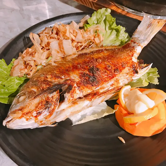 日式木魚花燒魚