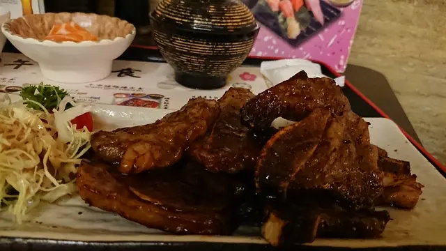 汁燒牛仔骨定食