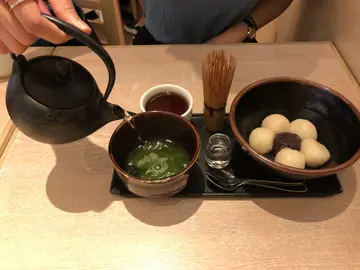 Maccha Affogato Shiratama