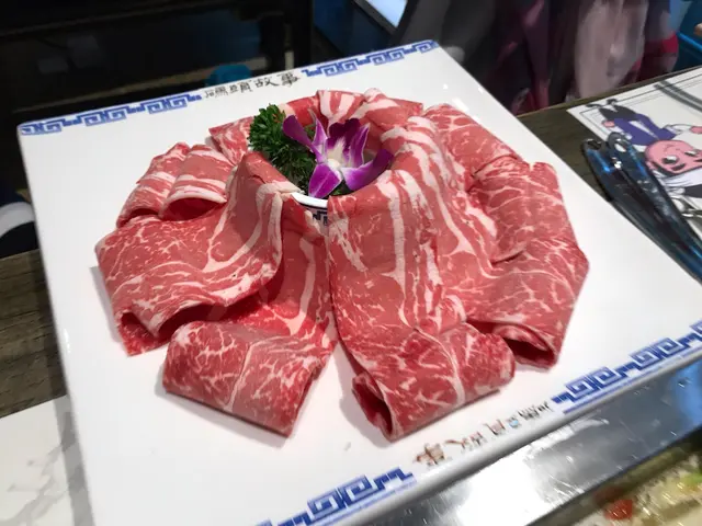 油脂分布平均,牛肉味道非常香濃