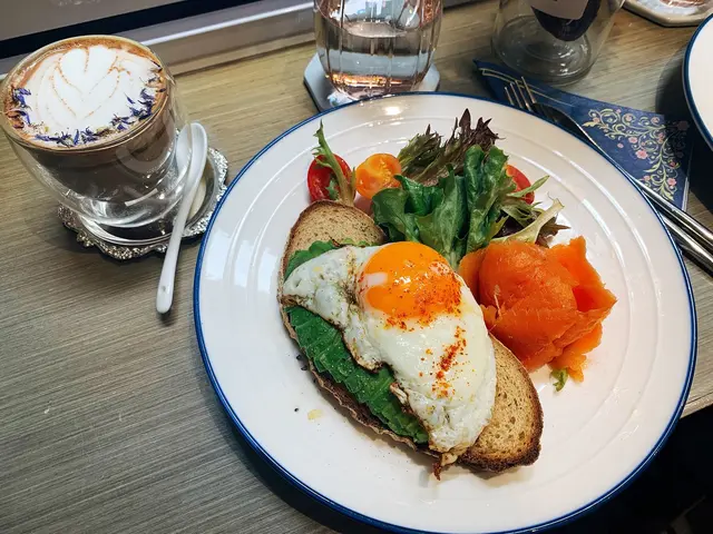 Avocado toast with egg