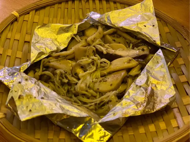 黑松露野菌箔燒