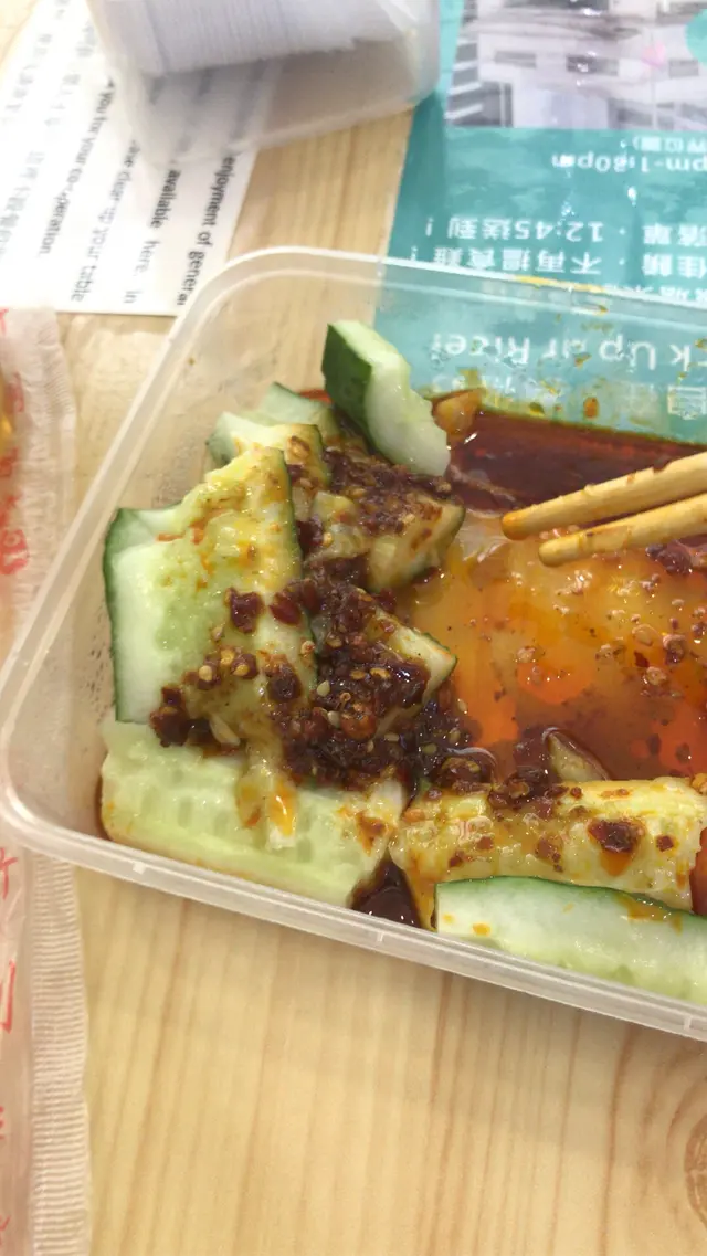 食咗一大半先記得影相