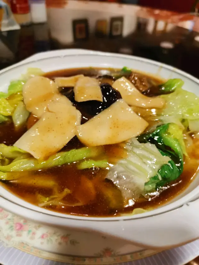 蝦子鮑片金錢扒生財