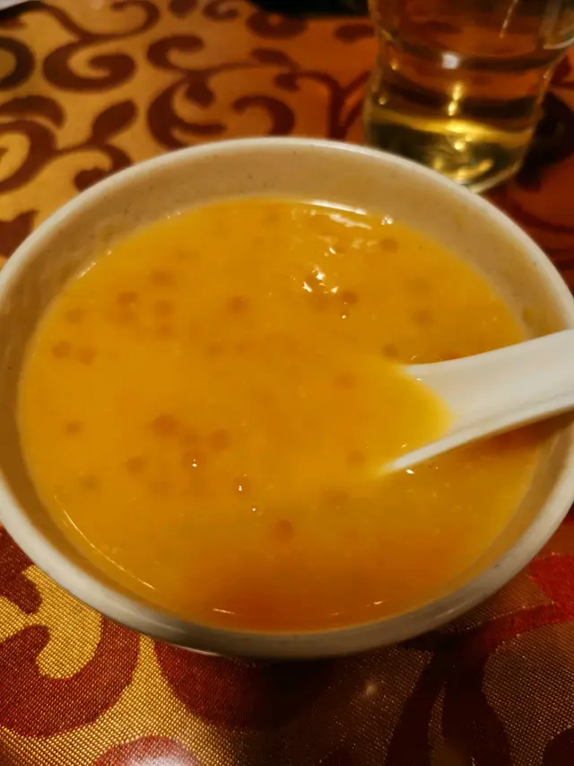 南瓜椰汁西米露