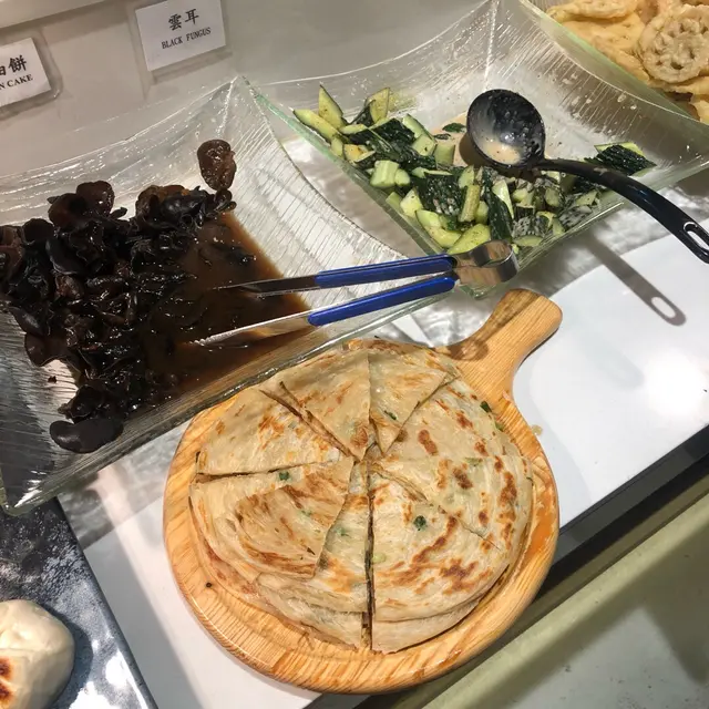 手抓餅,  雲耳,  青瓜