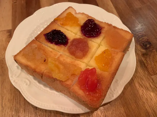 果醬九宮格多士